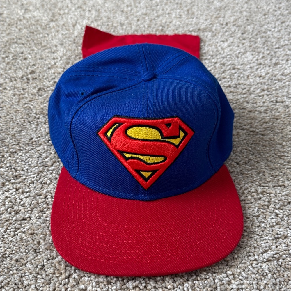 Superman Snapback With Cape